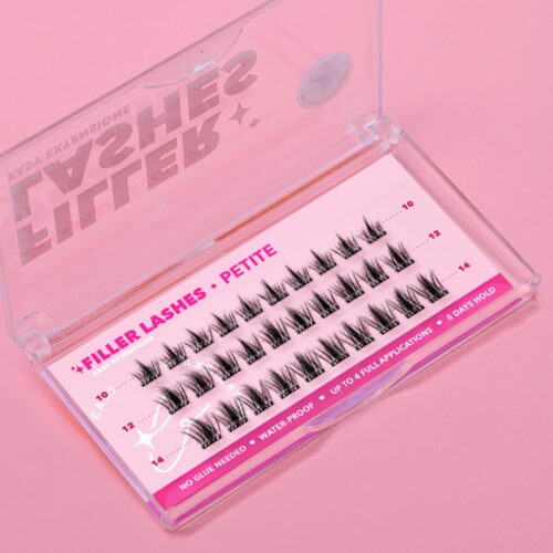 byCaxs Petite Filler Lashes Pre-Bonded Open Box Tray
